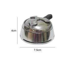 Controlador de calor para narguilé Kaloud lotus bowl prata