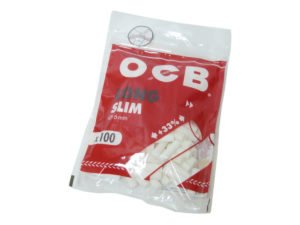 Filtro para cigarro OCB long slim 6mm (pacote com 100)