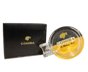 Cinzeiro de vidro Cohiba