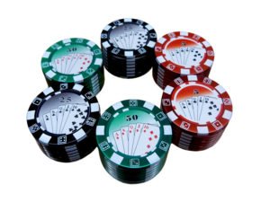 Dichavador de Metal Fichas de Poker