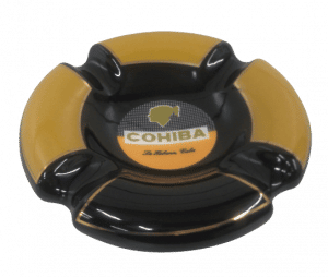 Cinzeiro Cohiba p/4 Charutos – Preto e Amarelo