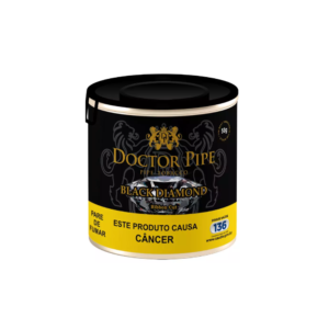 Doctor Pipe Black Diomond Fumo para Cachimbo 50g