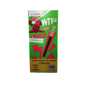 Cigarrilha WTF Cray com piteira de madeira