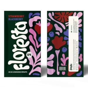 Seda Blunt | Floresta Açai & Banana Wraps – Strawberry Blackberry