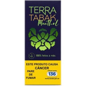 Tabaco Bolado Terra Tabak c/ filtro – Menthol
